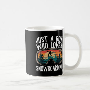 Snowboard Goggles Mountain Snowboarden Männer Kaffeetasse
