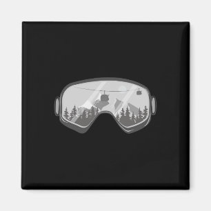 Snowboard Goggles Snowboarden Schnee Winter Snowbo Magnet