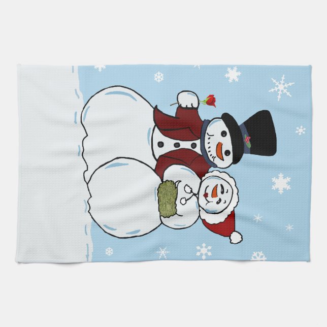 Snowboard Handtuch (Horizontal)