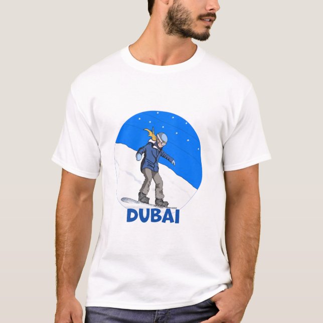 Snowboard in Dubai T-Shirt (Vorderseite)