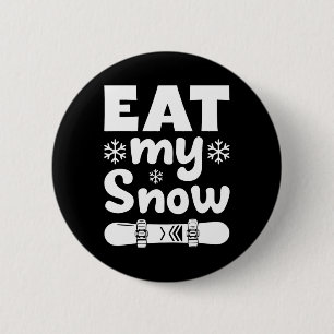 Snowboard isst mein Snowboard-Shirt für Mem W Button