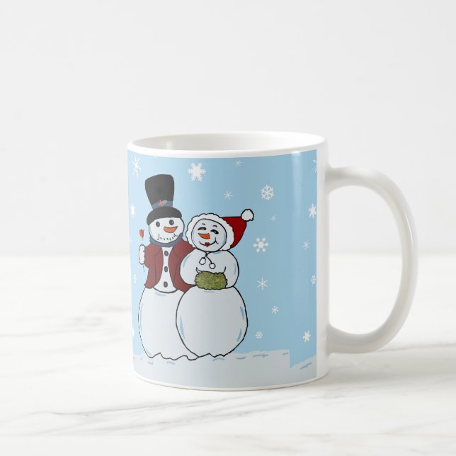 Snowboard Kaffeetasse (Rechts)