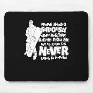 Snowboard-Leute sollten ernsthaft aufhören zu erwa Mousepad