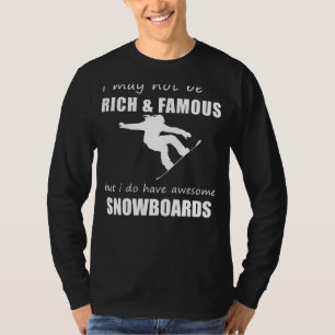 Snowboard Maverick: Die Pisten mit Humo zerkleiner T-Shirt