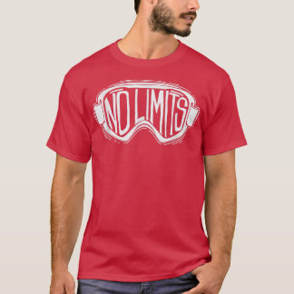 Snowboard No Limitis Snowboard Goggles T-Shirt