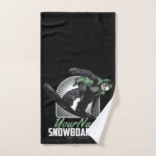 Snowboard personnalisé Snow Boarder Shredding  