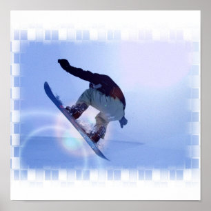 Snowboard-Plakat Poster