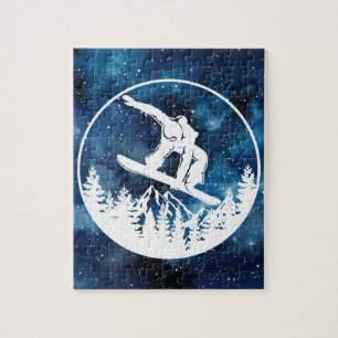 Snowboard-Puzzle