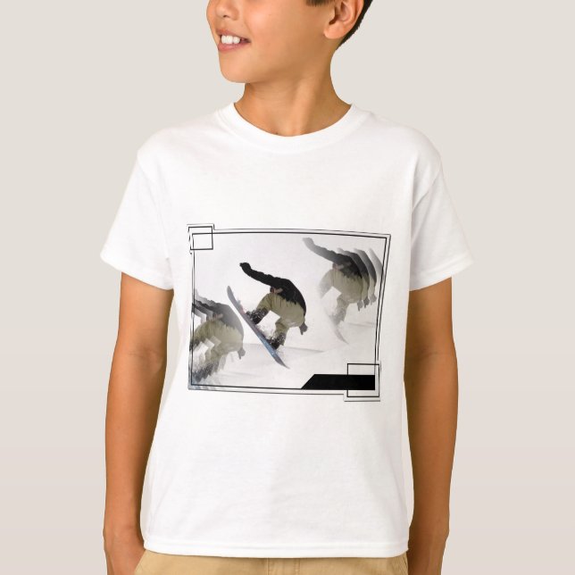 Snowboard Rails Children's Sweatshirt T-Shirt (Vorderseite)