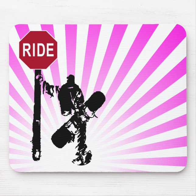 Snowboard.. Richtung? Mousepad (Vorne)