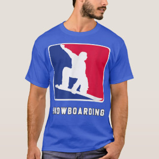 Snowboard Schneeschuhski Snowboarde T-Shirt