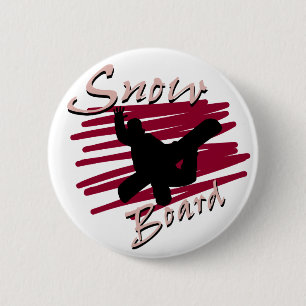 Snowboard-Silhouette Button