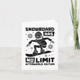 Snowboard Skelett Wintersport - Snowboarden Sn Karte