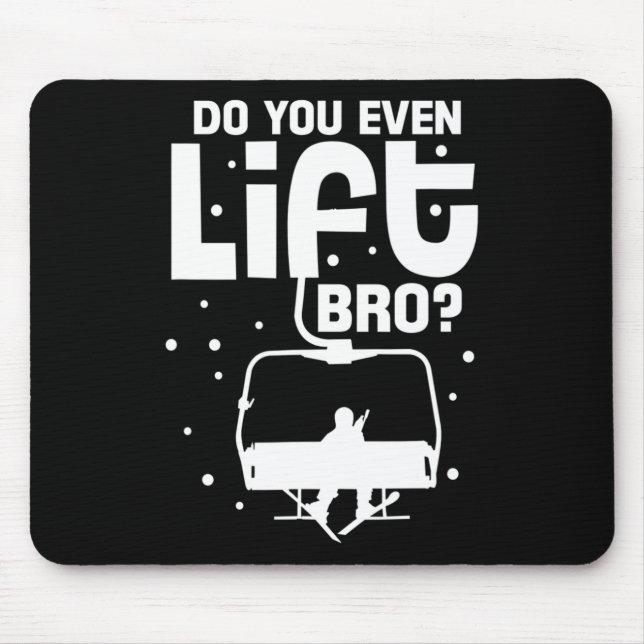 Snowboard Snowboard Funny Snowboarder 1 Mousepad (Vorne)