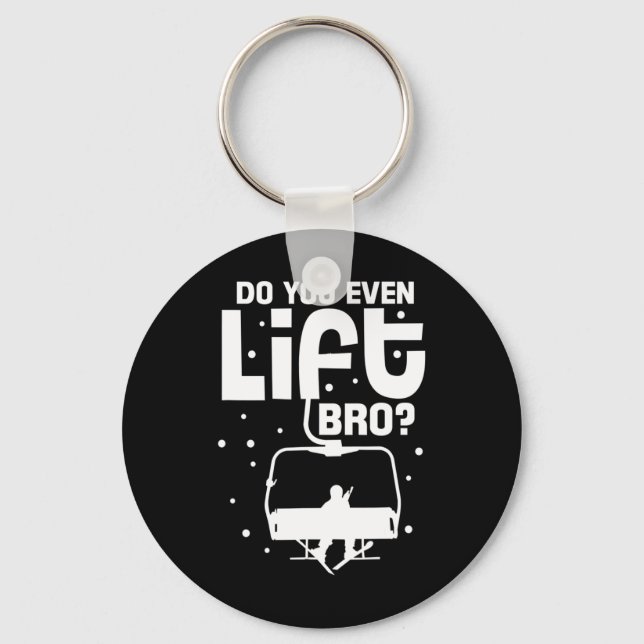 Snowboard Snowboard Funny Snowboarder 1 Schlüsselanhänger (Vorderseite)