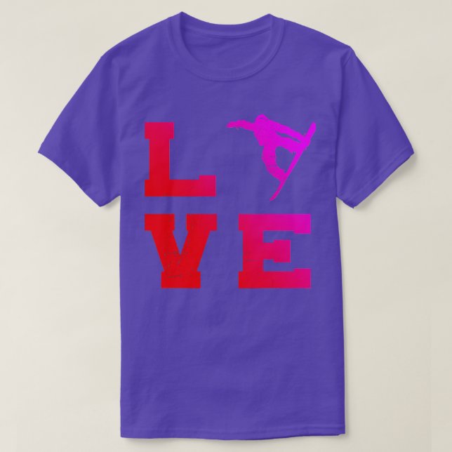 Snowboard-Snowboard für Damen - Herren Snowboarden T-Shirt (Design vorne)