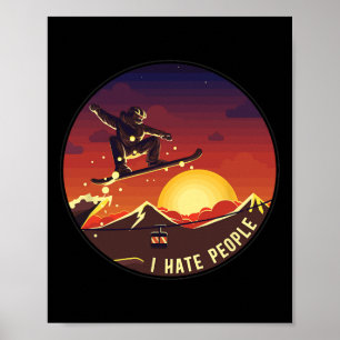 Snowboard Snowboard Poster