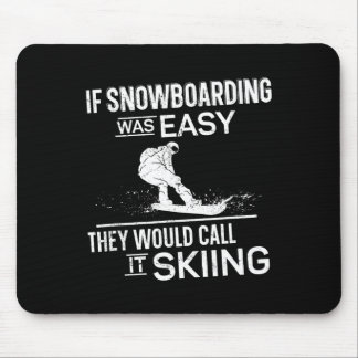 Snowboard Snowboard Vintag 3 Mousepad