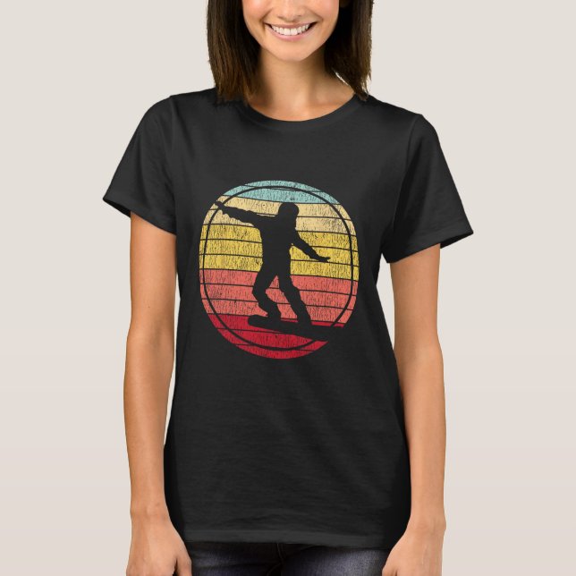 Snowboard Snowboard Vintag Retro 11 T-Shirt (Vorderseite)