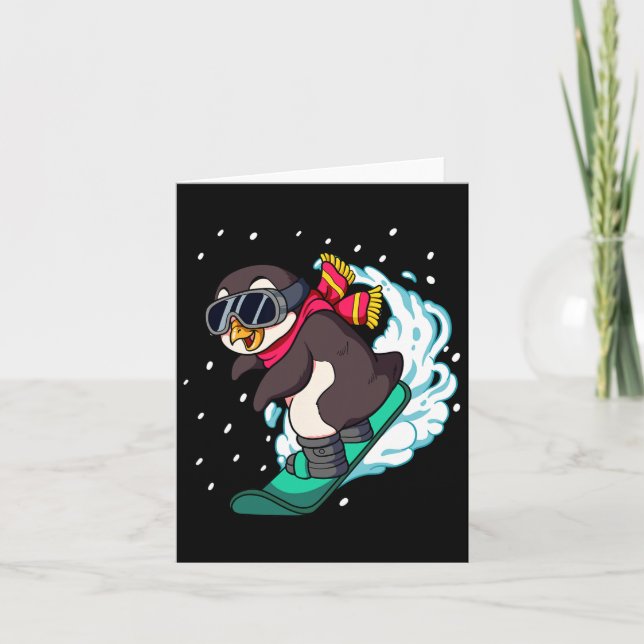 Snowboard Snowboarden 2 Karte (Vorderseite)