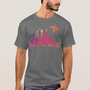 Snowboard Snowboarden Evolution Freestyle Snowboar T-Shirt