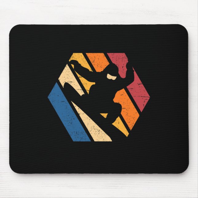 Snowboard Snowboarden Snowboarder Ski Winter Liebe Mousepad (Vorne)