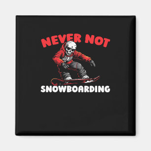 Snowboard Snowboarden - Winter Sports Snowboarder Magnet