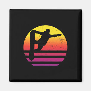 Snowboard Snowboarder Herren Winter Sports Women's Magnet