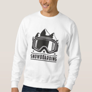 Snowboard Snowboarder Snowboarden Snow Geschenk Id Sweatshirt