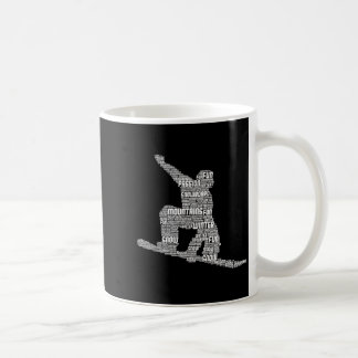 Snowboard Snowboarder Snowboarding Kaffeetasse