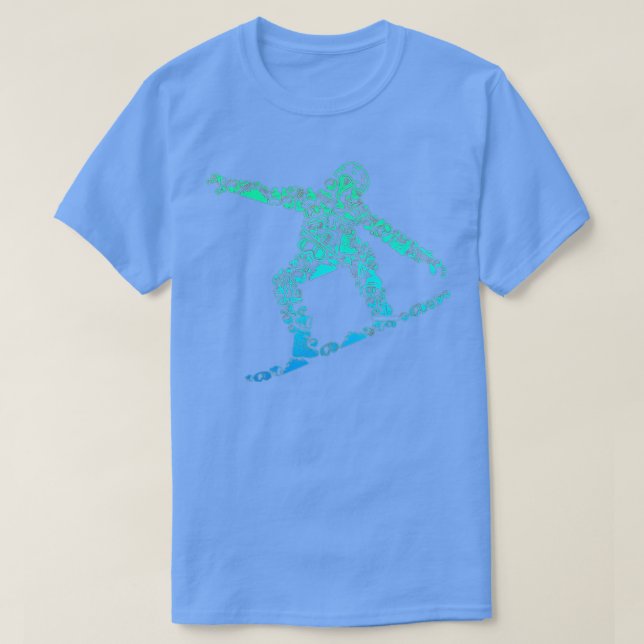 Snowboard Snowboarder Snowboarding Men Boys Kids  T-Shirt (Design vorne)