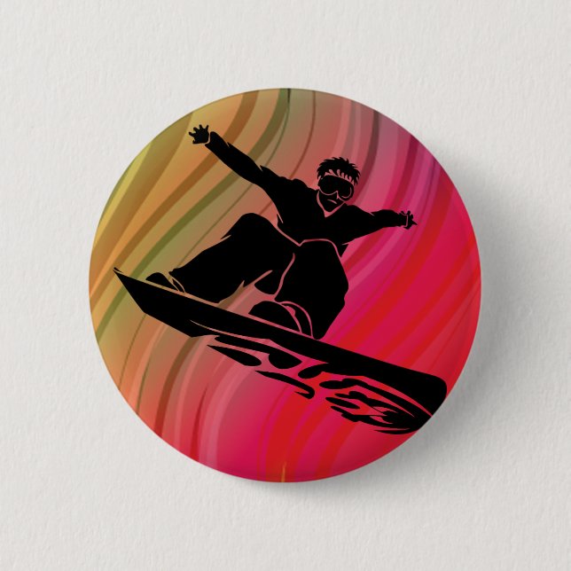 Snowboard-Sprung Button (Vorderseite)