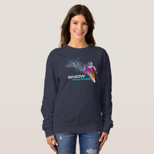 Snowboard   Sweatshirt des femmes