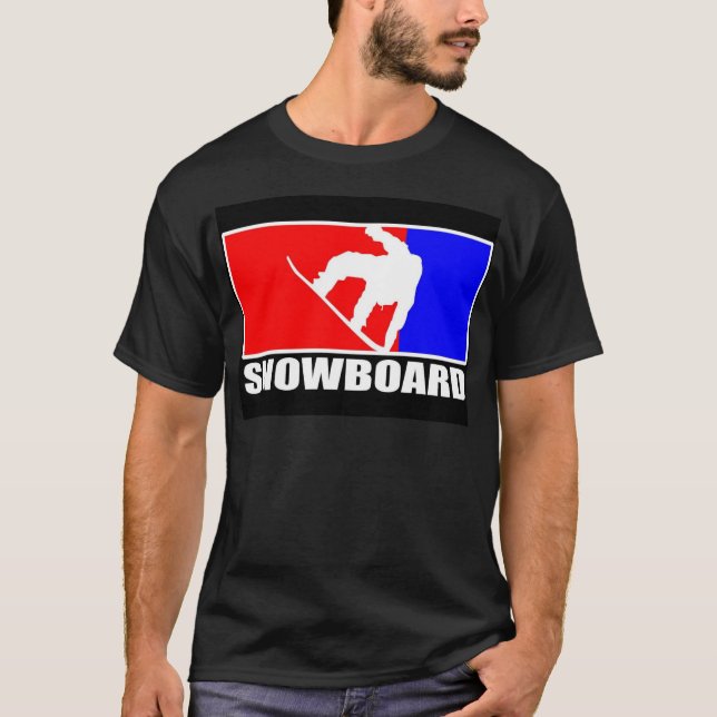 Snowboard T-Shirt (Vorderseite)