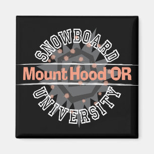 Snowboard-Universität - Berg-Haube ODER Magnet
