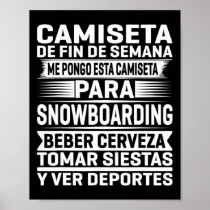 Snowboard Weekend Poster