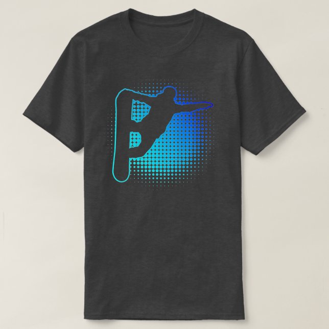 Snowboard Women's Snowboarder Snowboarder Männer T-Shirt (Design vorne)