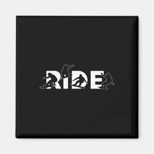 Snowboard-Zubehör Snowboard-Geschenke Männer Fraue Magnet