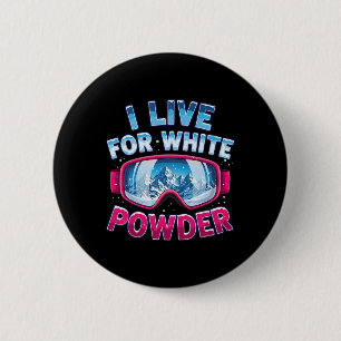Snowboarden Cooler Snowboarder Skifahren Freestyle Button