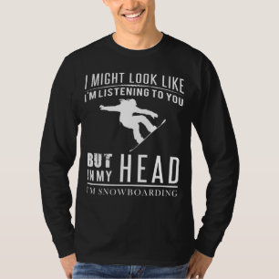 Snowboarden Daydreamer T-Shirt - Schredderpulver i