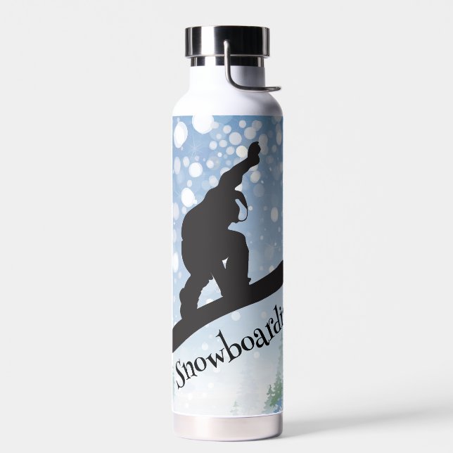 Snowboarden Design Thor Cooper Vacuum isoliert Trinkflasche (Links)