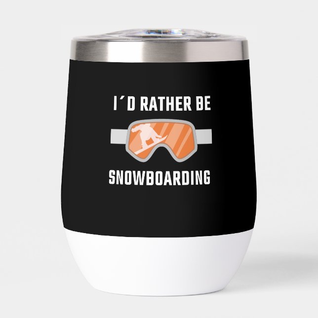 Snowboarden - ich würde eher Snowboarden (Vorderseite)