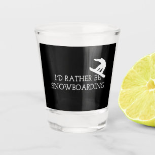 Snowboarden - ich würde eher Snowboarden Schnapsglas