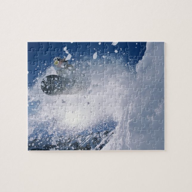 Snowboarden im Snowbird Resort, Wasatch (Horizontal)