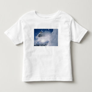 Snowboarden im Snowbird Resort, Wasatch Kleinkind T-shirt