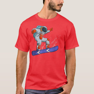 Snowboarden im Weltraum T-Shirt