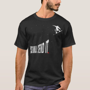 Snowboarden Just Gonna senden es lustige Snowboard T-Shirt