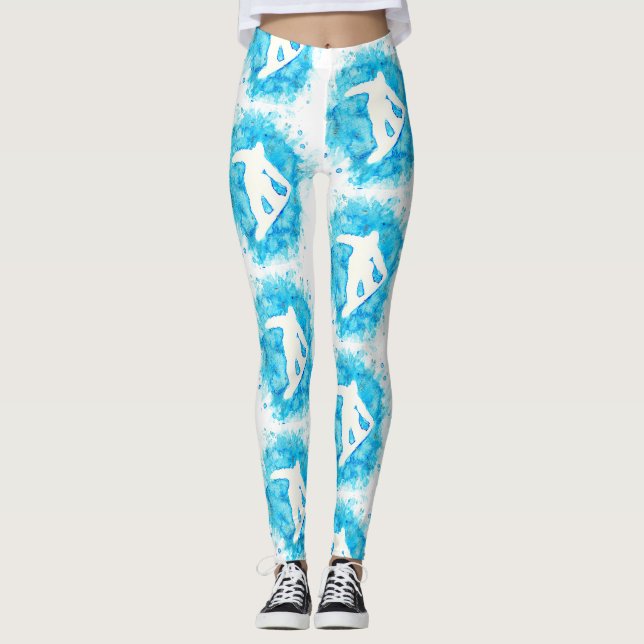Snowboarden Leggings (Vorderseite)