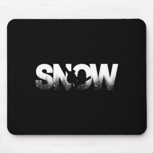 Snowboarden Lustiges Snowboard Snowboarder Fahren Mousepad