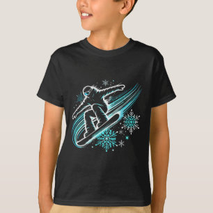 Snowboarden Lustiges Snowboard Snowboarder Fahren T-Shirt